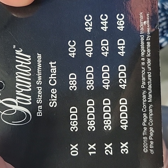 PARAMOUR/NORDSTROM Strappy Bralettte Bikini Top BRA Sz 0X UPF 50+ NEW Sexy! - Picture 8 of 15